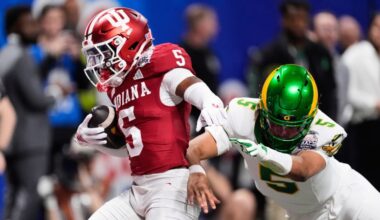 Live updates: Indiana vs. Oregon in the College Football Playoff semifinal