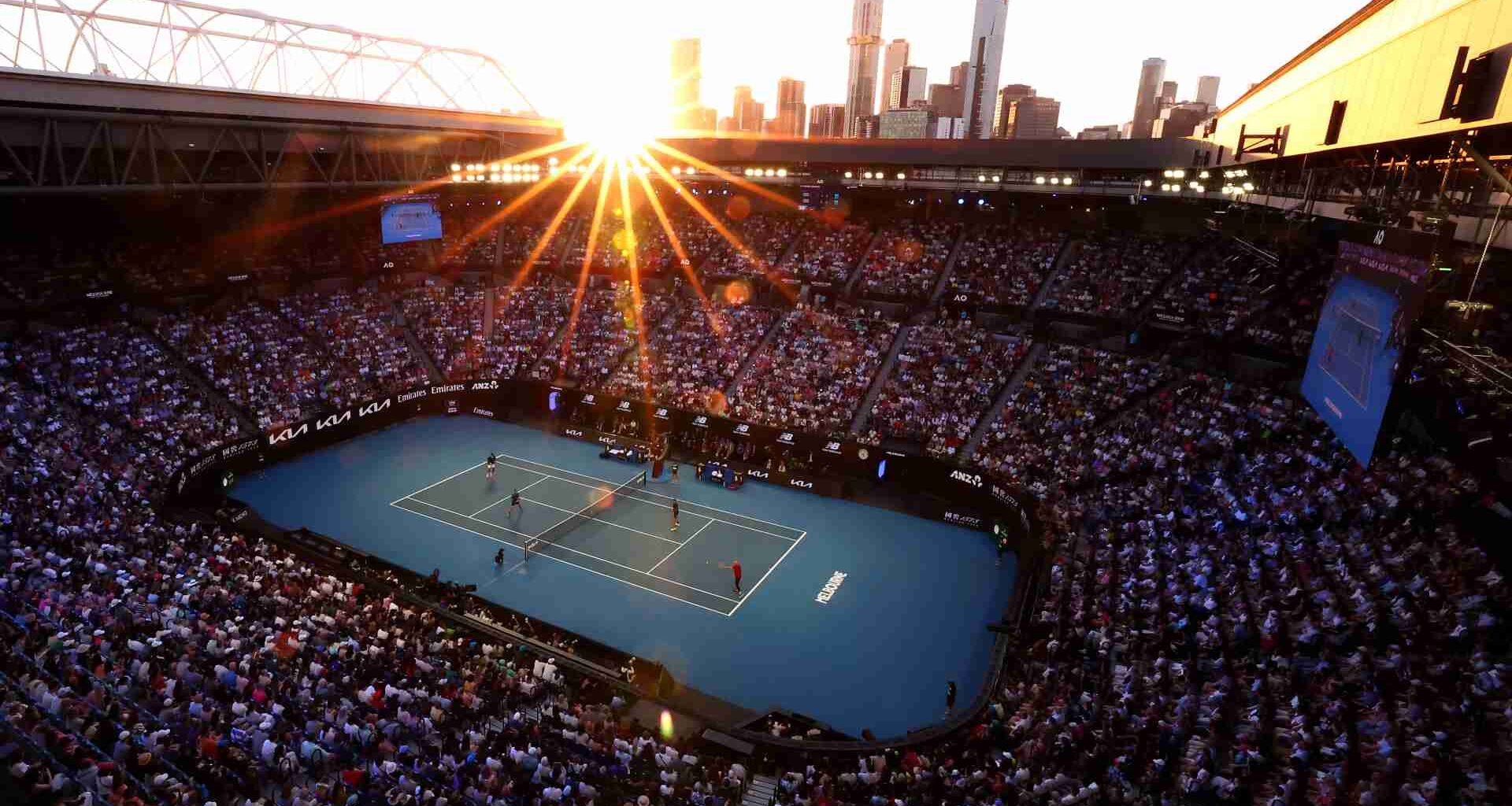 Saturday's matches at the Australian Open matches have been brought forward due to an extreme heat forecast in Melbourne.