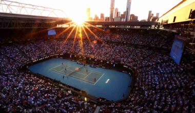 Saturday's matches at the Australian Open matches have been brought forward due to an extreme heat forecast in Melbourne.