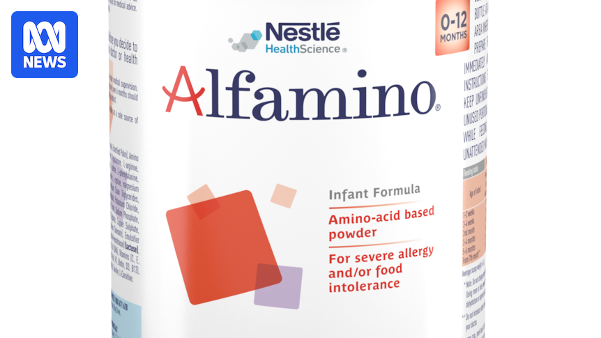 Nestlé recalls select batches of Alfamino infant formula