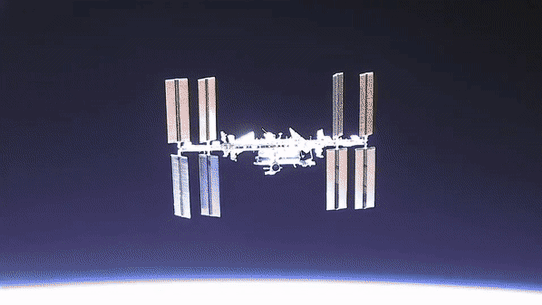 The International Space Station.