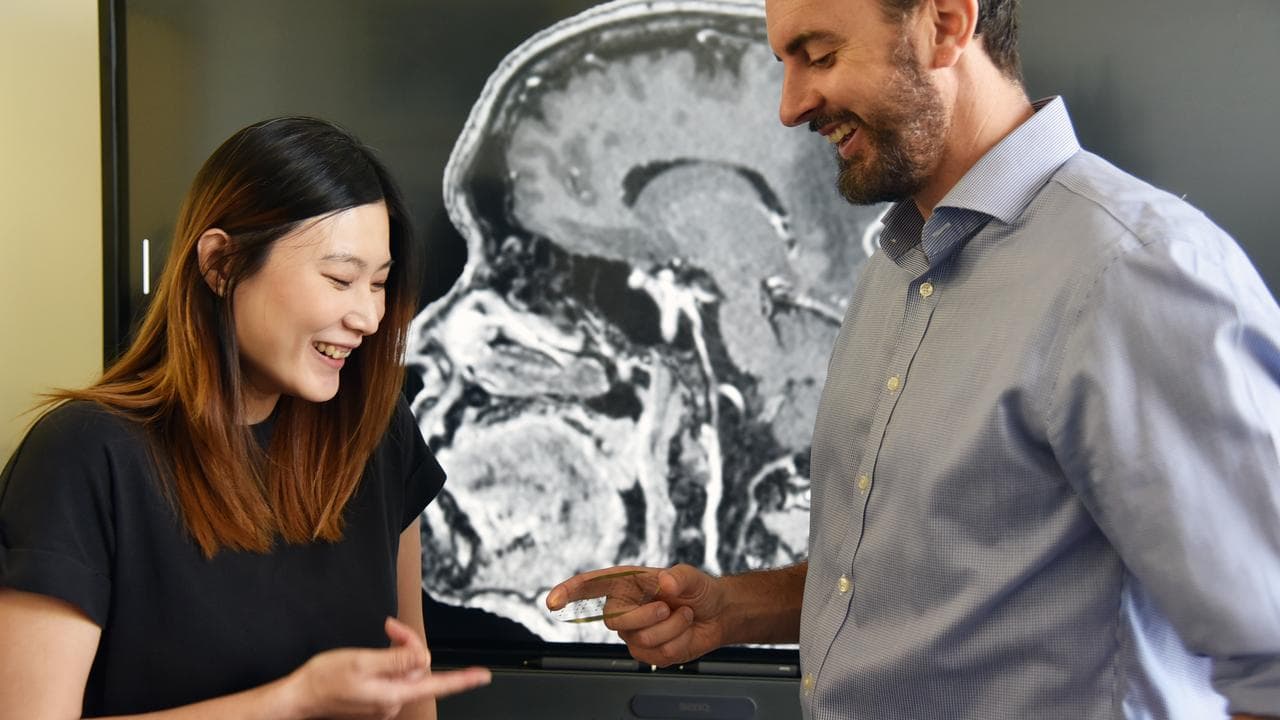 University of Queensland researchers Zhen Zhang and Richard Lobb