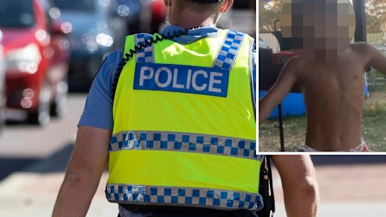 The seven-year-old was located by police on Friday.