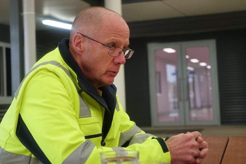 An aerial shot of the historical mining town of Greenbushes.