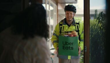 Uber Eats Australia latest tennis campaign sees Jim Courier on his bike