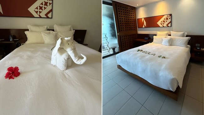 The cherry on top of the dream hotel room were all the added details.