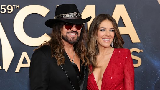 Liz Hurley and Billy Ray Cyrus made for one of the more memorable couplings of the year.