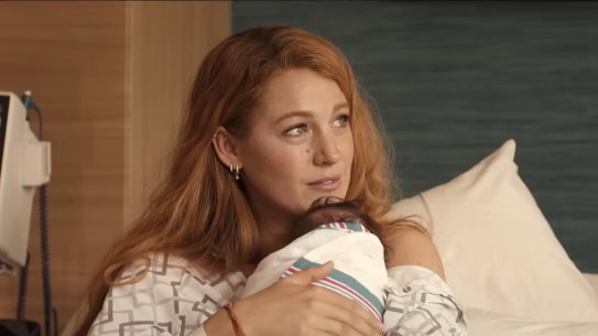 Blake Lively has claimed her director and co-star Justin Baldoni pressured her into performing a birth scene in the nude.
