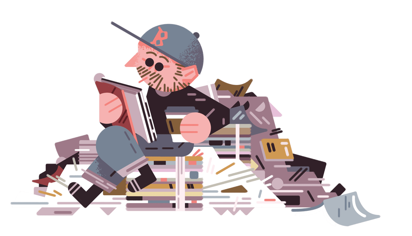 Dan writes the Back Page. Art by Shafer Brown.