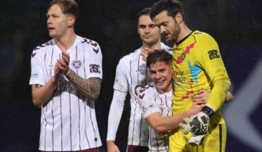 Craig Gordon's heroics at 43 keeps Hearts' Premiership title dream on track
