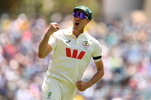 Pat Cummins won’t be playing in the Sydney Test, but will be there to accept the trophy from Waugh at its conclusion.