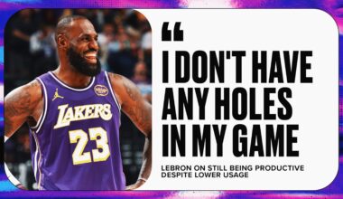 Lakers' LeBron James Says 'I Don't Have Any Holes In My Game' After Making NBA History