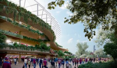 Dezeen Agenda features plans for Brisbane Olympic Stadium