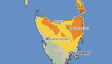 30+ degrees: Heatwave warning issued for parts of Tasmania