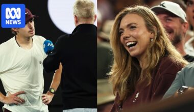Alex de Minaur's wedding confession and Yulia Putintseva plays the villain — quick hits from the Australian Open