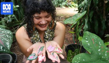 Artist Piiij Goodrem used honest self-portraits and therapy to heal from childhood trauma