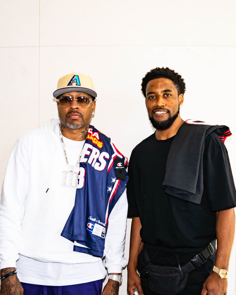 Allen Iverson and Bryce Cotton