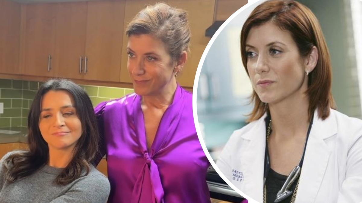 Kate Walsh: TV star returns to Grey’s Anatomy set ahead of first appearance in three years