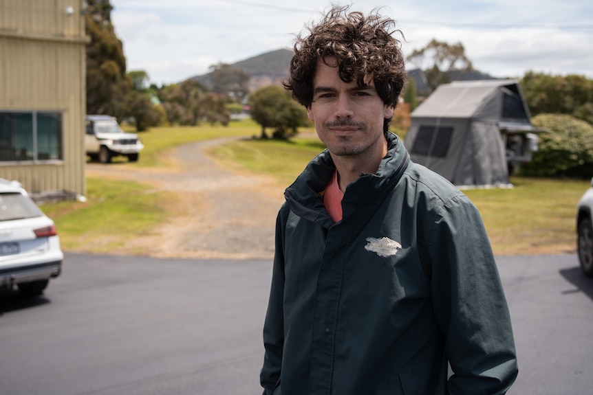 Man stands for portrait