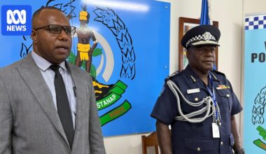 Police arrest suspects after armed heist at airport believed to be Vanuatu's first organised robbery