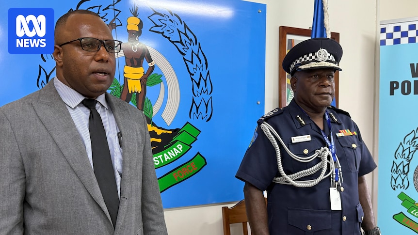 Police arrest suspects after armed heist at airport believed to be Vanuatu's first organised robbery