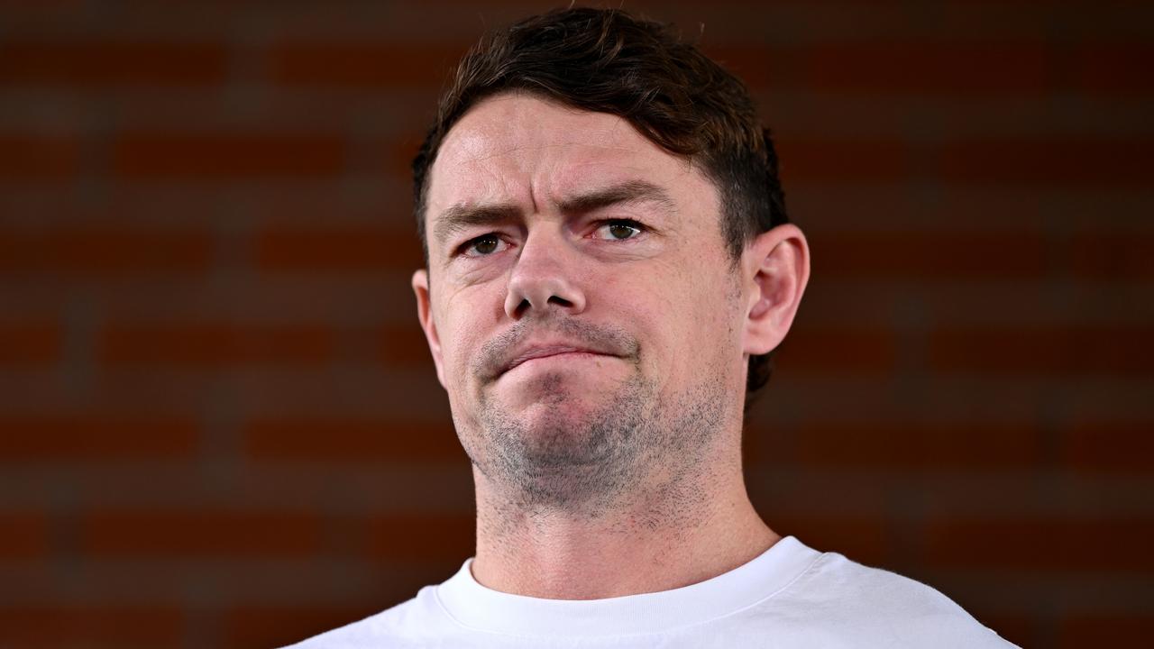 Lachie Neale full press conference, steps down from Brisbane Lions captaincy, apology, statement, personal life, separated from wife Jules