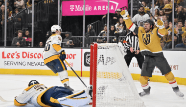 Golden Knights score 7, ease past Predators for 7th straight win