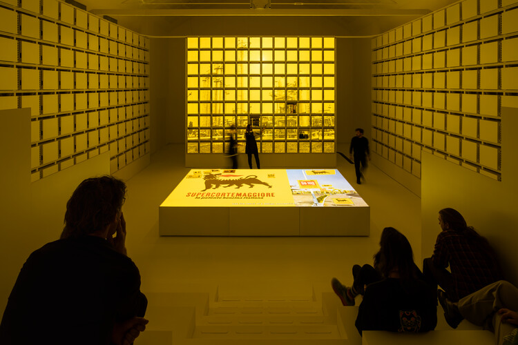 CRA–Carlo Ratti Associati and Italo Rota Transform MAE Carbon Fiber Archive Into an Interactive Museum in Italy - Image 1 of 17