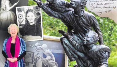 Statue’s inspiration to visit for first time