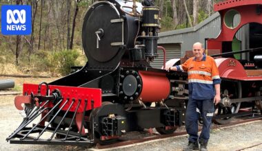Adelaide man's homemade steam locomotive to haul tourists after 23-year passion build