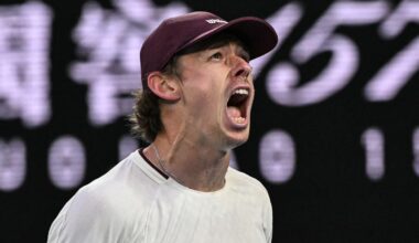 Night 4 live scores and updates, blog, highlights, results, Alex de Minaur def Hamad Medjedovic second round match, Priscilla Hon, Jordan Thompson blows up