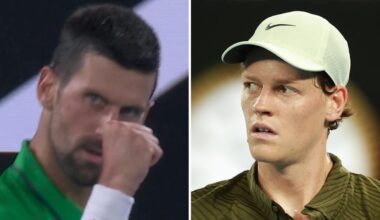 Night 13 live scores and updates, Jannik Sinner vs Novak Djokovic semi-final, blog, start time AEDT, highlights, video, latest tennis news