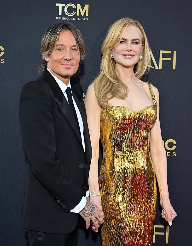 Keith Urban and Nicole Kidman at the 49th AFI Life Achievement Award Gala Tribute Celebrating Nicole Kidman 