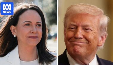 Machado's peace prize gift shows she's betting on a future with Trump