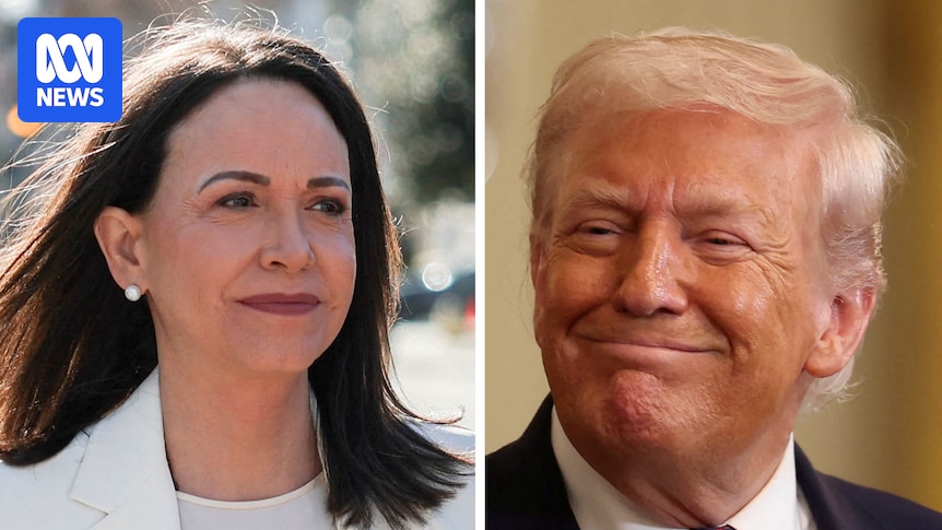 Machado's peace prize gift shows she's betting on a future with Trump