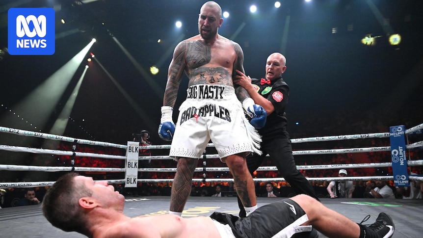 Nelson Asofa-Solomona announces plans to 'clean up the whole NRL division' after successful boxing debut