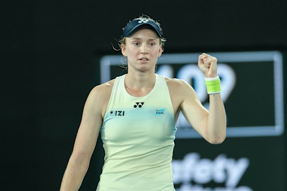 Elena Rybakina is into her third grand slam final and second in Melbourne. 