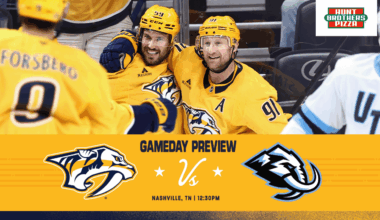 GAME DAY: Mammoth vs. Preds, January 24