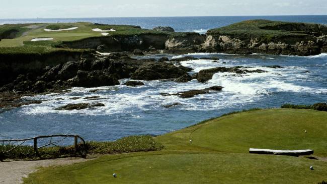 16th hole at Cypress Point