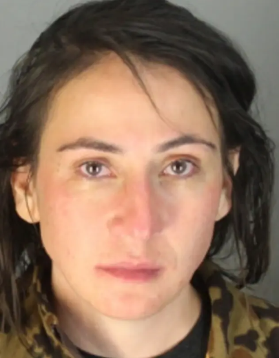 A mugshot of Victoria Jones from June, 2025, when she was charged with misdemeanor domestic battery.