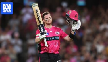 Steve Smith and David Warner trade centuries as Babar Azam fumes in Sixers win