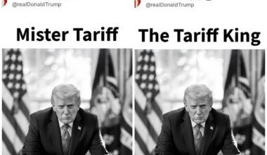 U.S. President Donald Trump calls himself