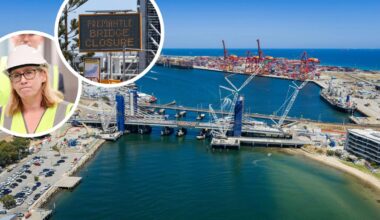 Fremantle Traffic Bridge: Rita Saffioti adamant $430 million upgrade will be finished in 12-months