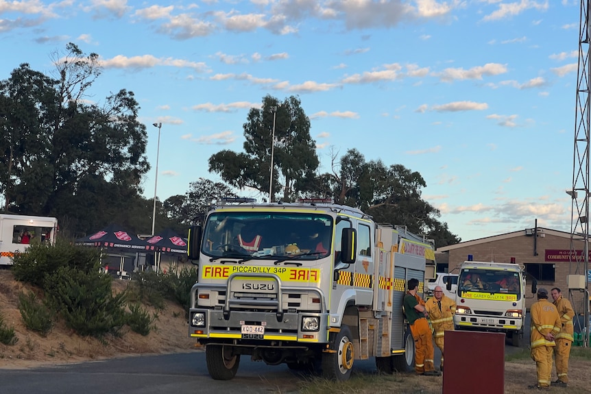 CFS trucks and crews.