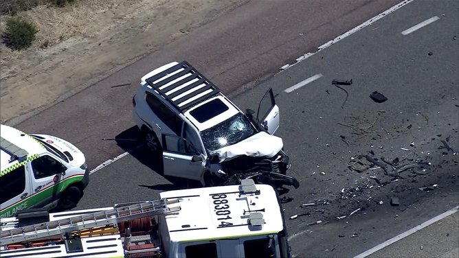Fatal crash on Reid Highway, Dianella.