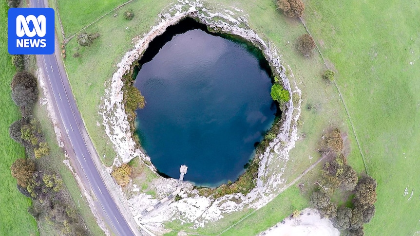 The Limestone Coast's Little Blue Lake drawing visitors over summer