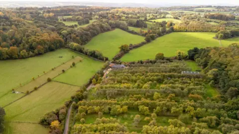 Tim Martin An aerial view of Clifton and Bristol golf club