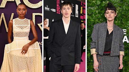 From emerging actors such as Sophie Wilde (left) to debut directors such as Kristen Stewart (right) and Harris Dickinson (centre), 2026 promises a heap of new talent.