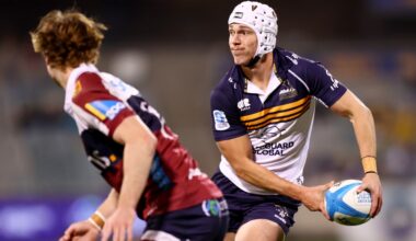 Brumbies playmaker Meredith hungry to fill Wallabies void