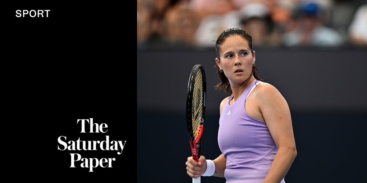 Daria Kasatkina and the state of Australian women’s tennis